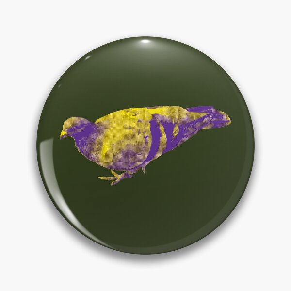 Item preview, Charlene the pigeon (purple) designed and sold by BlackSwanArt.