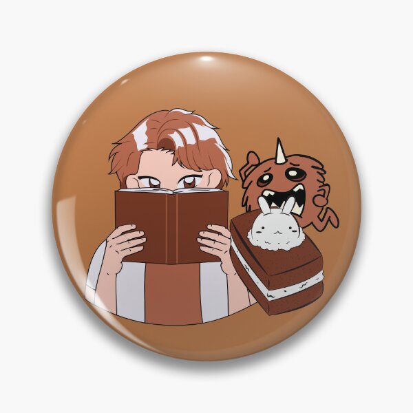 Item preview, Cozy Manga Reader with Monster and Kawaii Bunny Cake designed and sold by Kanniax.