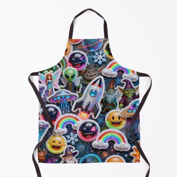 Item preview, Ultimate 3D Emoji Stickerbomb – Crazy Expression Collage designed and sold by RH Design Lab.