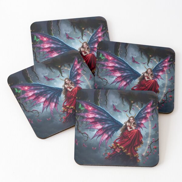 Item preview, Dark Fantasy Fairy Queen with Butterfly Wings  designed and sold by nicky2342.