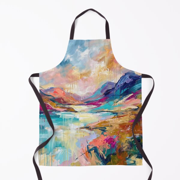 Item preview, Colourful Connemara Coast Abstract Painting designed and sold by Printpix.