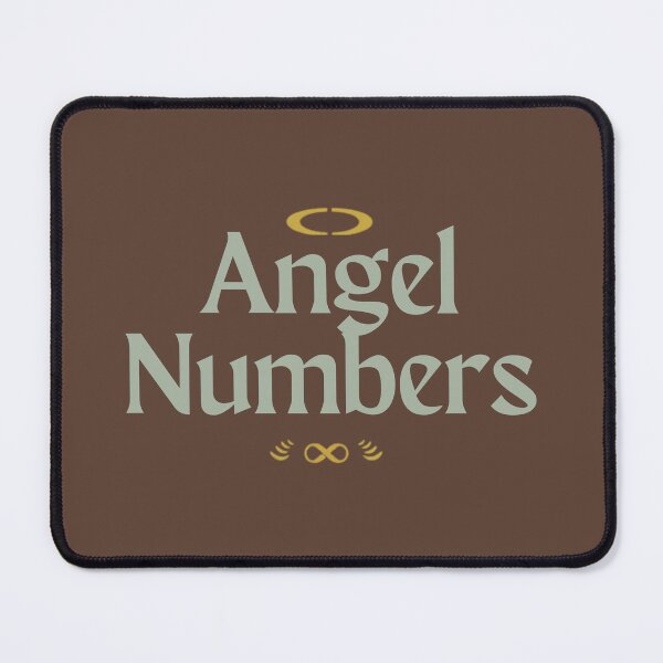 Item preview, Angel Number Manifestation Spiritual Aesthetic Typography Design designed and sold by CosmicQuietStudio.
