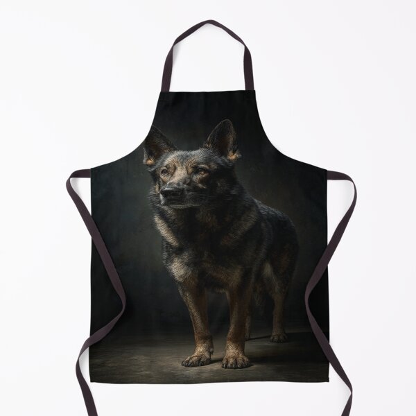 Item preview, Loyal German Shepherd Dog Portrait Canine GSD designed and sold by NicolasGlowArt.