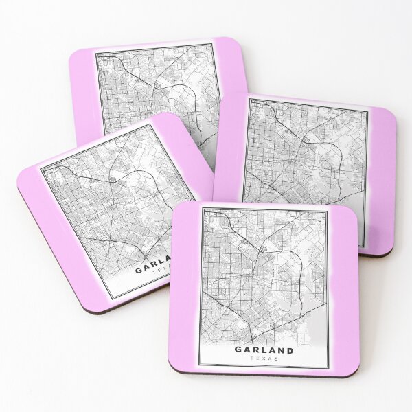 Item preview, Minimalist Garland Map designed and sold by Tamas Das.