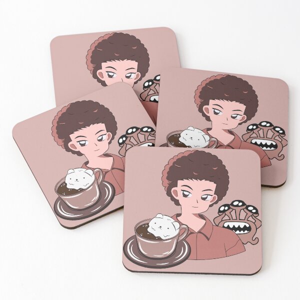 Item preview, Coffee Break with Bear Latte and Three-Eyed Monster designed and sold by Kanniax.