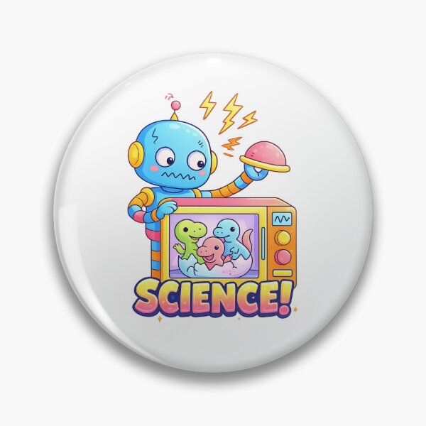 Item preview, Prehistoric Robot Funny Sci Fi Design designed and sold by SoftSproutstu.