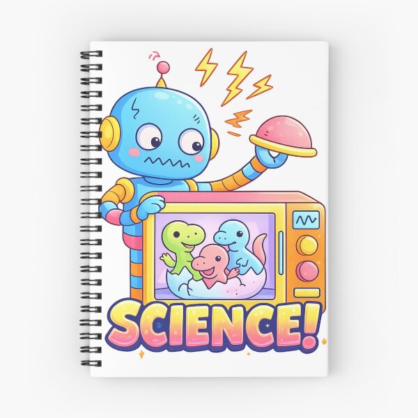 Item preview, Prehistoric Robot Funny Sci Fi Design designed and sold by SoftSproutstu.