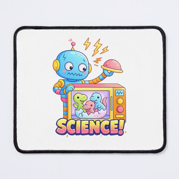 Item preview, Prehistoric Robot Funny Sci Fi Design designed and sold by SoftSproutstu.