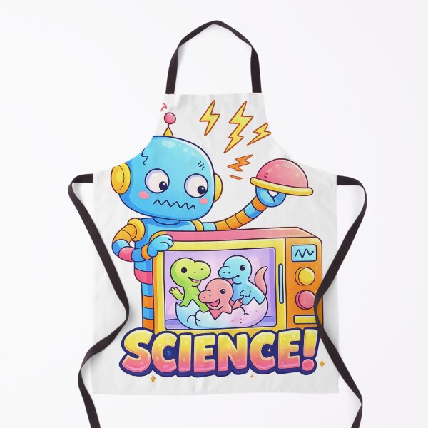 Item preview, Prehistoric Robot Funny Sci Fi Design designed and sold by SoftSproutstu.