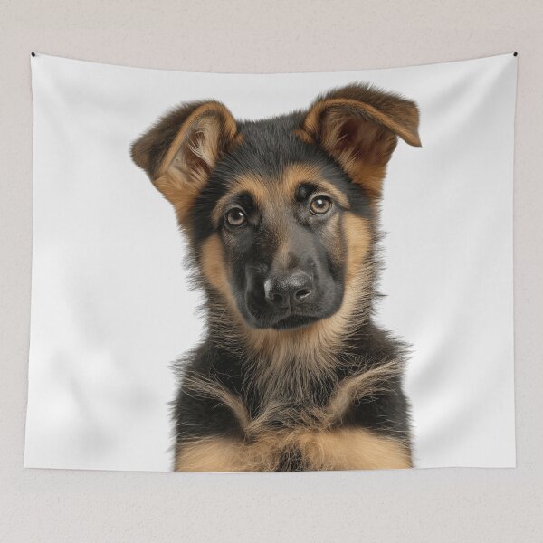 Item preview, Adorable German Shepherd Pup for Cute German Shepherd puppy lovers designed and sold by LazyOwlStore.