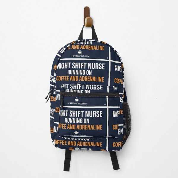 Item preview, Night Shift Nurse Running On Coffee and Adrenaline – Funny Nurse T-Shirt Gift designed and sold by Petringo.