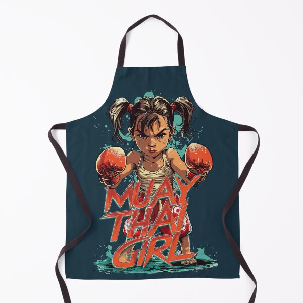Item preview, Muay Thai Girl, Cute Thai Boxing Girl designed and sold by emmjott.