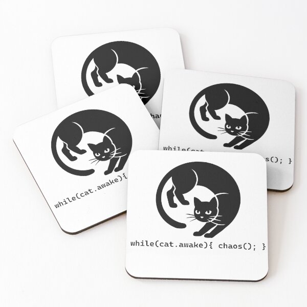 Item preview, Infinite Cat Loop Coding Joke designed and sold by Code  Monkeys.
