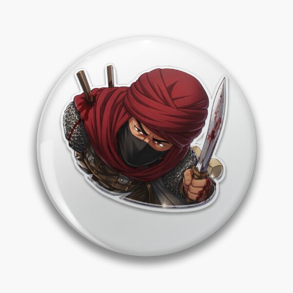 Item preview, Mysterious Desert Assassin with Dagger designed and sold by Farheen786.