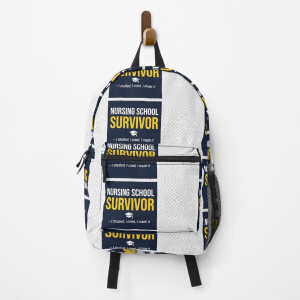 Item preview, Nursing School Survivor – Funny Nurse Gift for Nursing Graduates designed and sold by Petringo.