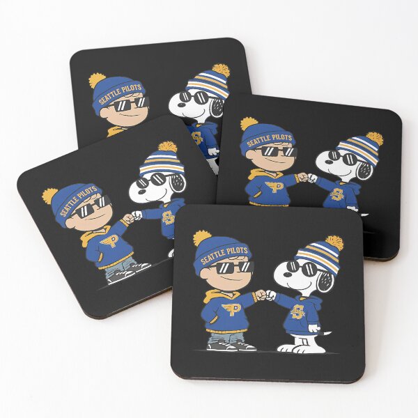 Item preview, Seattle Pilots Snoopy and Charlie Brown designed and sold by JonathalIngham.
