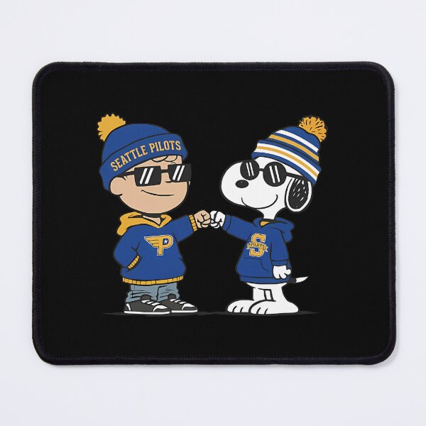 Item preview, Seattle Pilots Snoopy and Charlie Brown designed and sold by JonathalIngham.