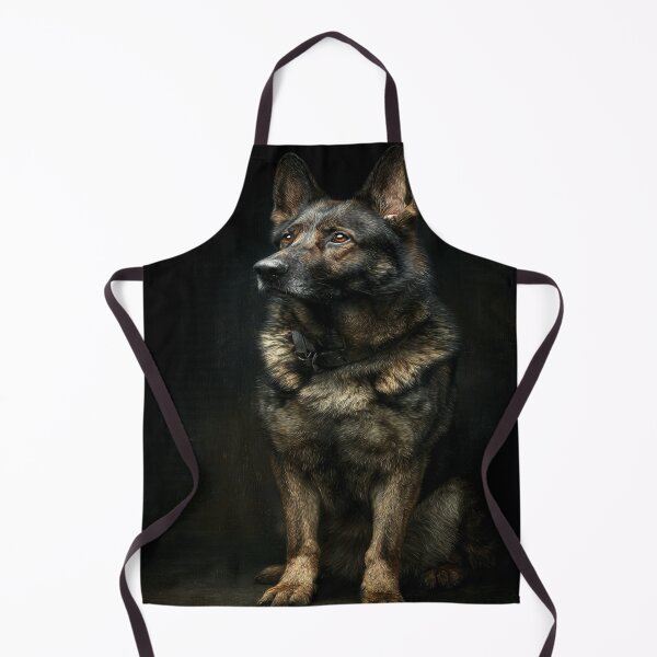 Item preview, Majestic German Shepherd Dog Portrait GSD Canine designed and sold by NicolasGlowArt.