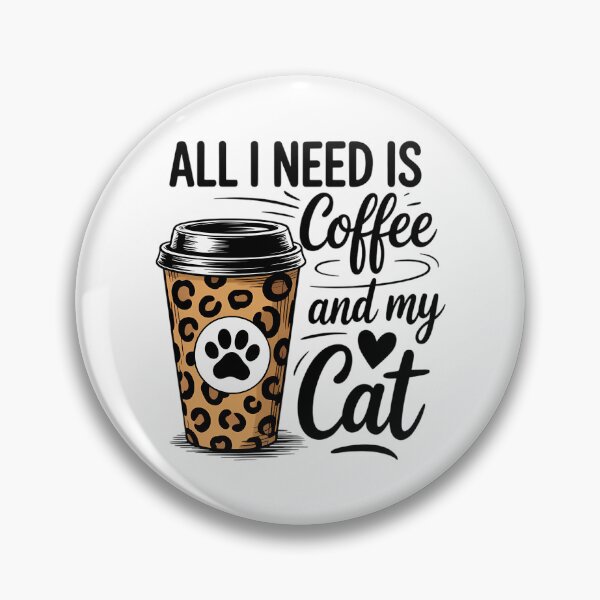 Item preview, Cute Cat & Coffee designed and sold by IdunayaStore.