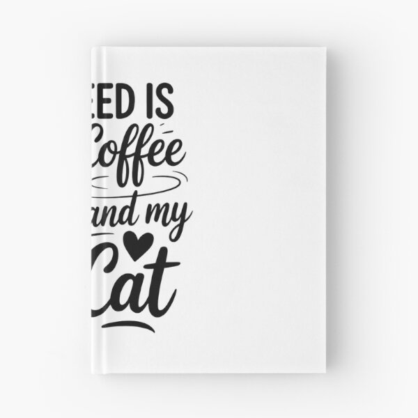Item preview, Cute Cat & Coffee designed and sold by IdunayaStore.