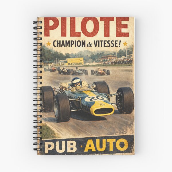 Item preview, Vintage Pilote Pub Auto designed and sold by vectcd.