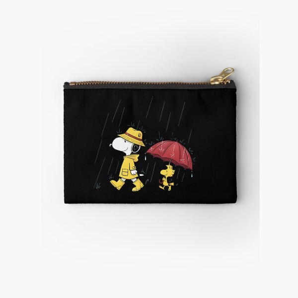 Item preview, Snoopy And Woodstock Walking In Rain designed and sold by JonathalIngham.