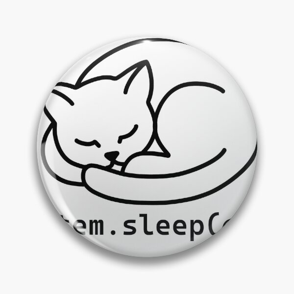 Item preview, Sleep Mode Cat Coding Joke designed and sold by Code  Monkeys.