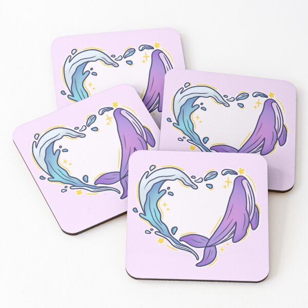 Item preview, Purple Whale Swim BTS designed and sold by MoonyArtt.