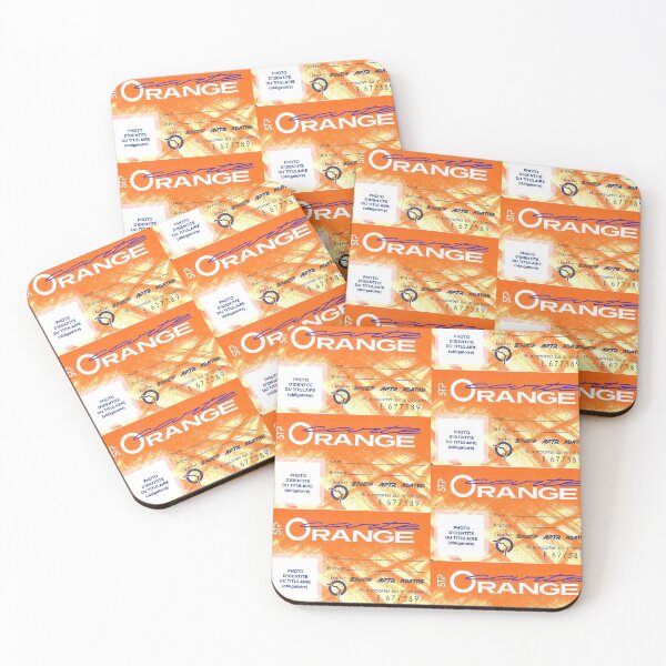 Item preview, orange card designed and sold by Djamel1706.