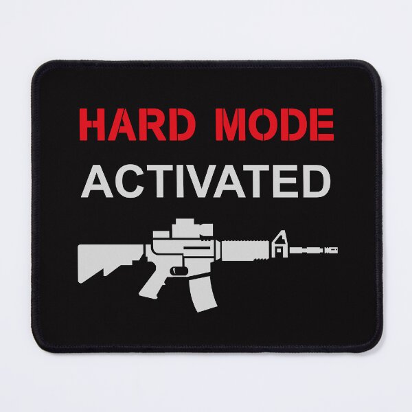 Item preview, Hard Mode Gamer FPS Design | Military Gaming designed and sold by ElectroSphere46.