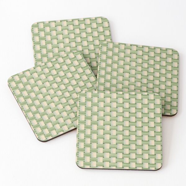 Item preview, Woven Pattern Texture in Green designed and sold by inspiration3.