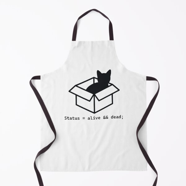 Item preview, Schrodinger Cat Programming Logic Joke designed and sold by Code  Monkeys.