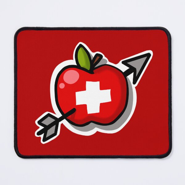 Item preview, Swiss apple flag William tells national hero designed and sold by sianelliot.