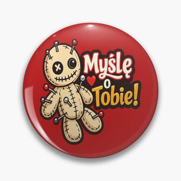 Item preview, Funny Voodoo Doll - Thinking of You Polish Humor Art designed and sold by myforestfog.