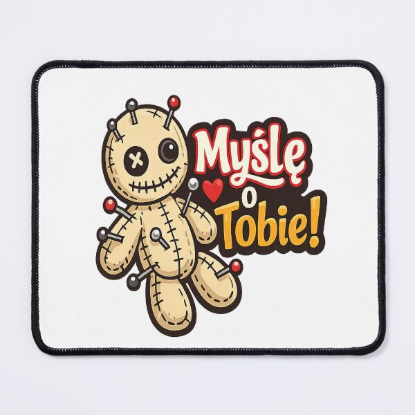 Item preview, Funny Voodoo Doll - Thinking of You Polish Humor Art designed and sold by myforestfog.