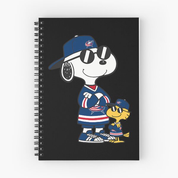 Item preview, Snoopy And Woodstock Columbus Hockey designed and sold by Morphologiona.