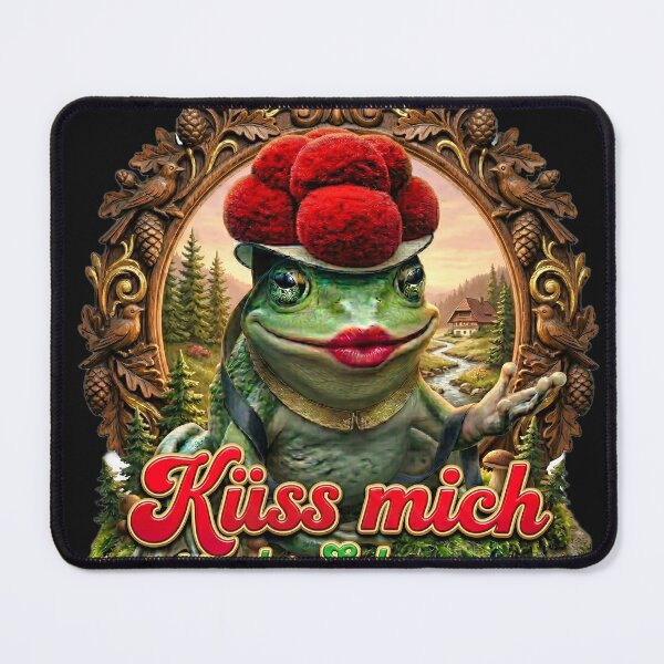 Item preview, Kiss Me: The Black Forest Frog King designed and sold by iL PhotoArt Germany.