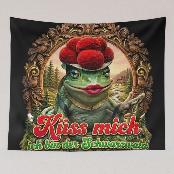 Item preview, Kiss Me: The Black Forest Frog King designed and sold by iL PhotoArt Germany.