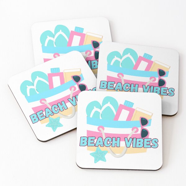 Item preview, Beach Vibes Summer Tote Graphic Design designed and sold by KelliesCorner.