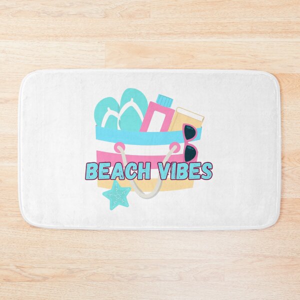 Item preview, Beach Vibes Summer Tote Graphic Design designed and sold by KelliesCorner.
