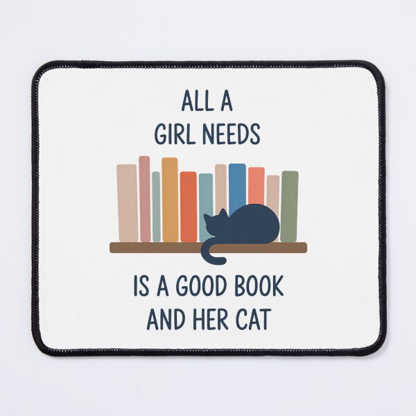 Item preview, Cats and Book Cat Book Graphic for Sister Friend Mom Good Book and a Cat designed and sold by IdunayaStore.