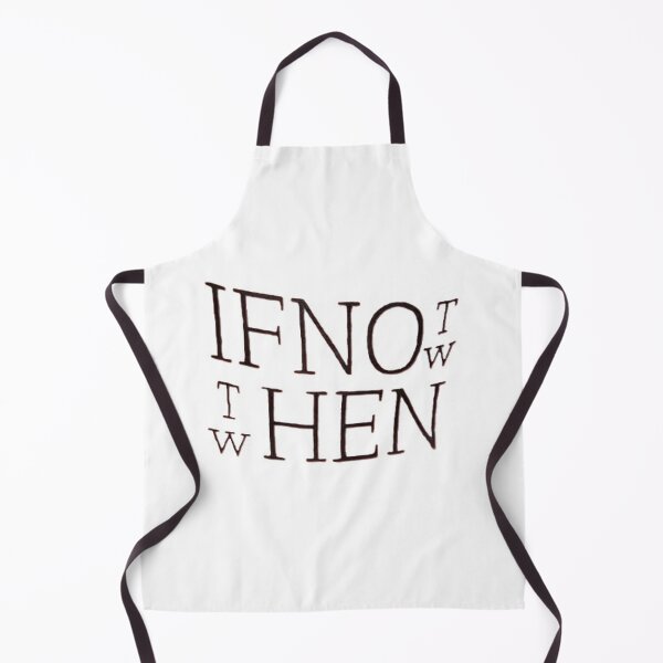Item preview, If Not Now Then When Typography designed and sold by DesignerThreads.