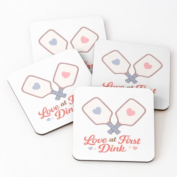 Item preview, Love at First Dink Shirt - Funny Pickleball Gift for Women designed and sold by TheCrookedFern.
