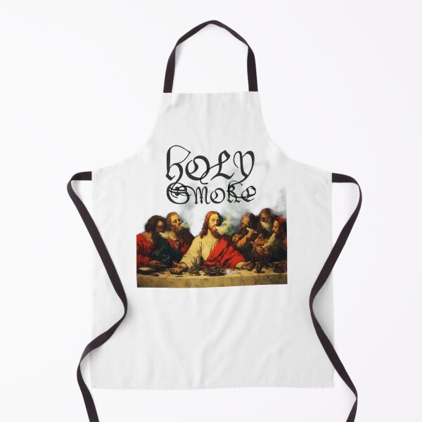 Item preview, Holy Smoke 420 Jesus Last Supper Parody Funny Meme God designed and sold by dal-koz-ar.