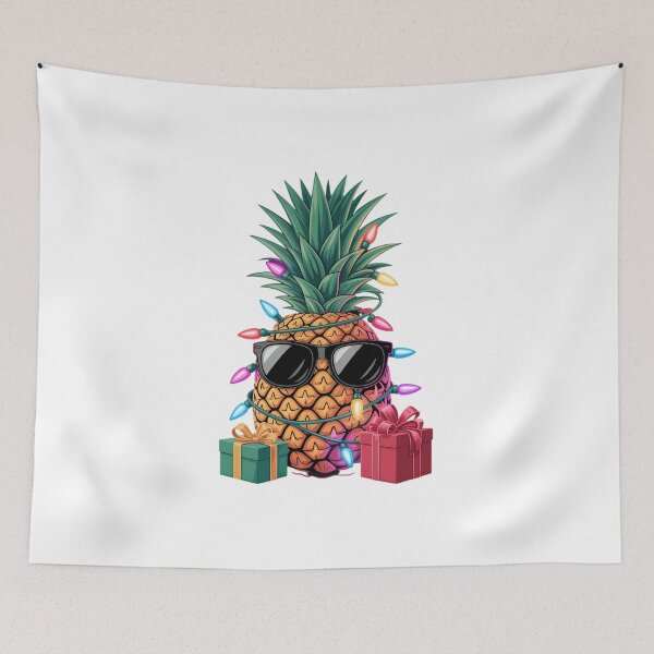 Item preview, Christmas in July Summer Pineapple Xmas Lights designed and sold by IdunayaStore.