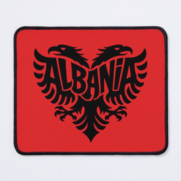 Item preview,  Albania - Double-Headed Eagle Typography designed and sold by Myra365Art.