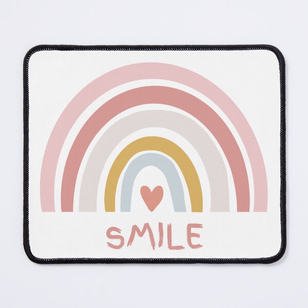 Item preview, Boho Rainbow Smile Positive Vibes Design designed and sold by KelliesCorner.