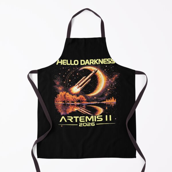 Item preview, Hello Darkness Artemis II Launch to The Moon Mission 2026 designed and sold by ViVarRi.