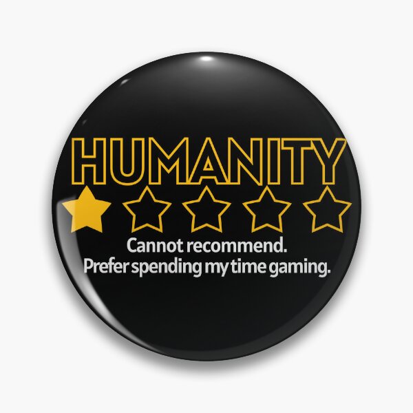 Item preview, Humanity One Star - Rather be gaming designed and sold by Cut & Paste Productions.