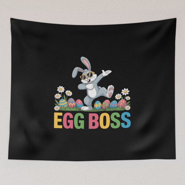 Item preview, Dab Bunny Egg Boss for Easter Day Daily designed and sold by IdunayaStore.